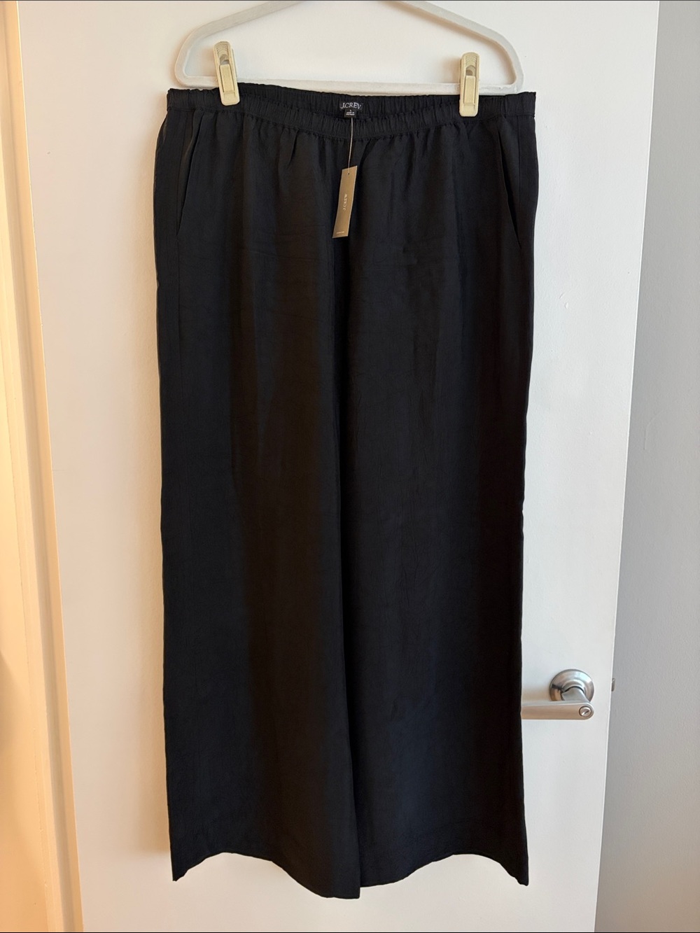 J. Crew Stratus Pant in Textured Satin - NWT